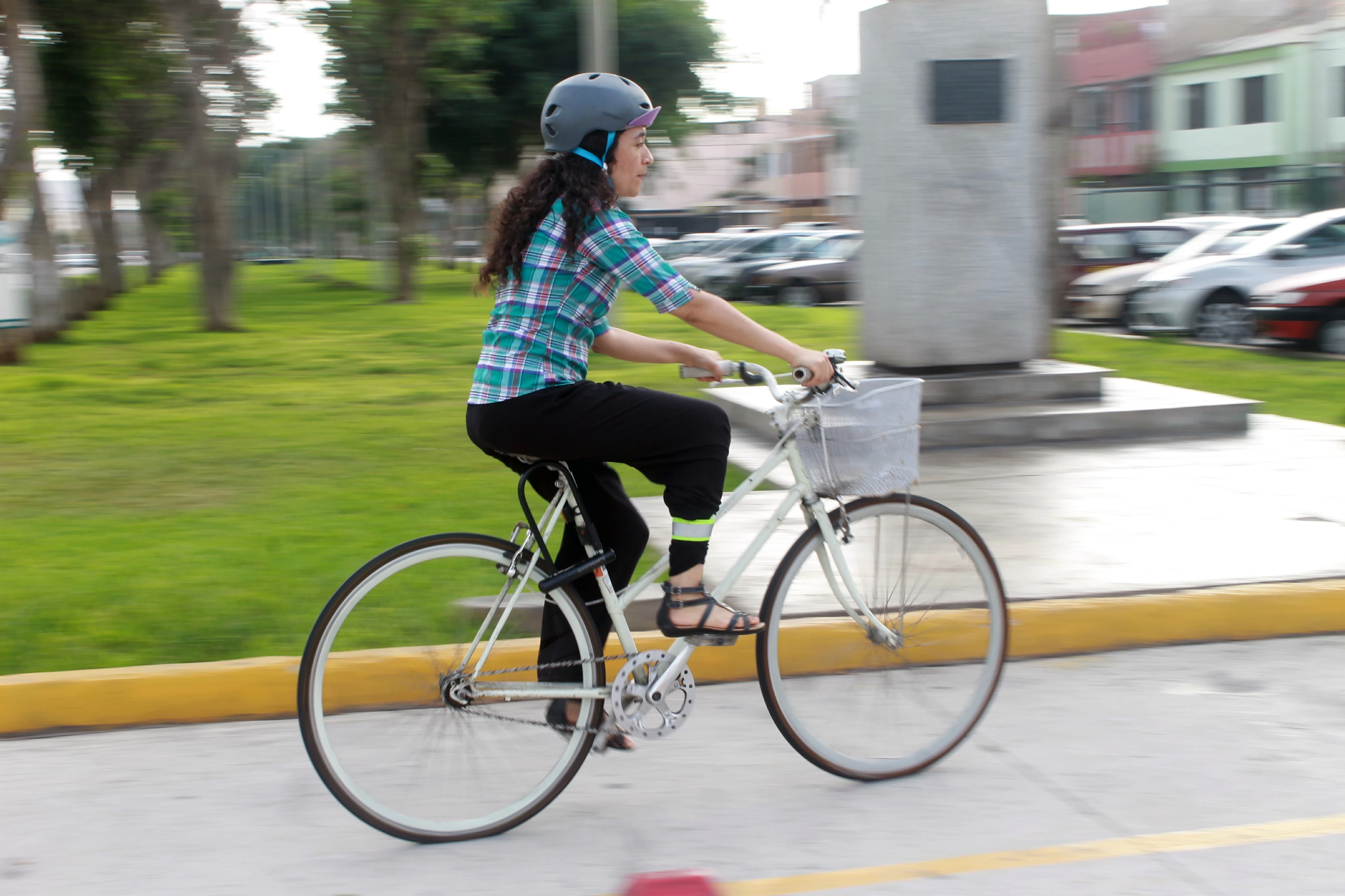 Nohelia Pasapera: Sí se puede hacer ciclismo en Lima