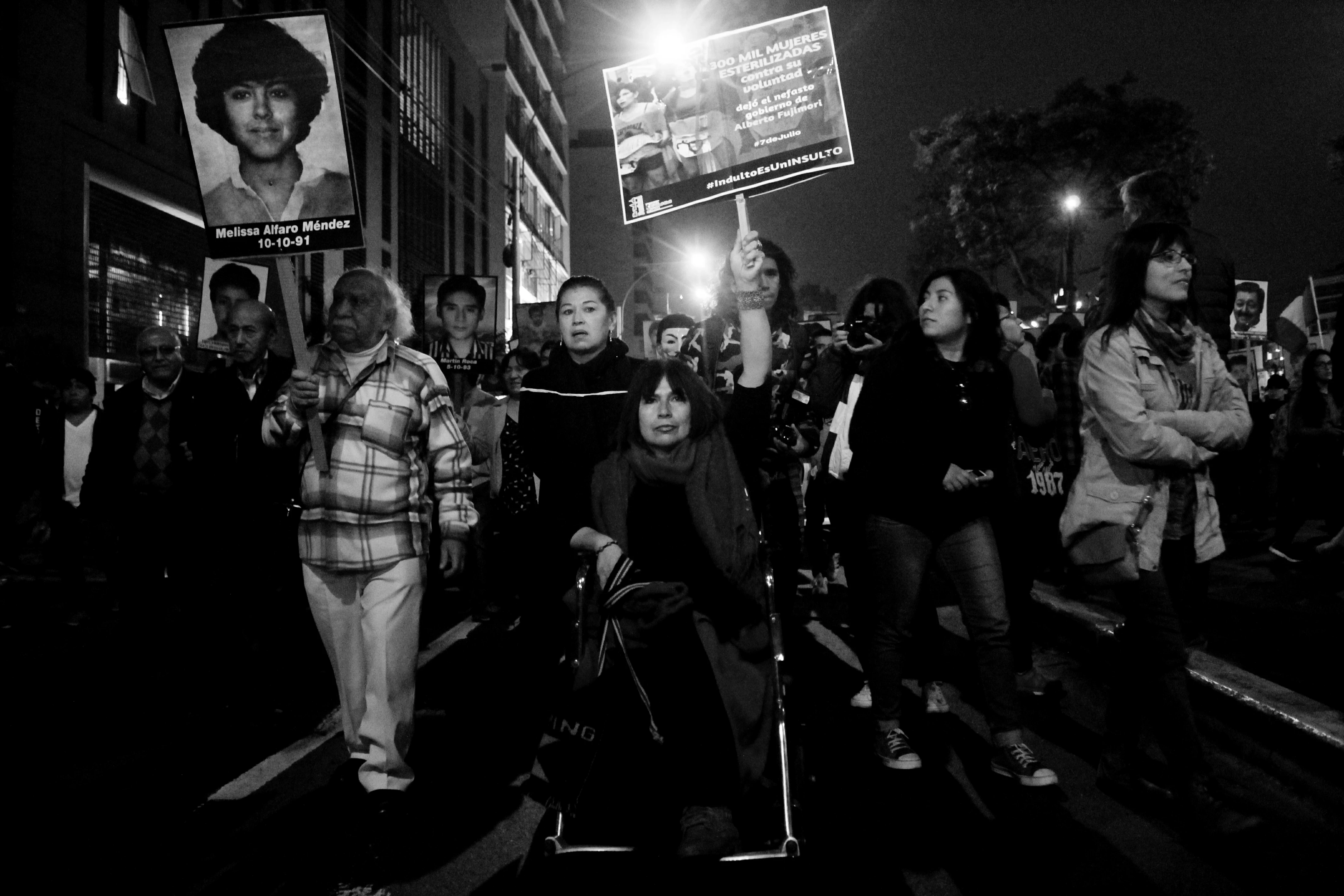 [GALERÍA] Ni olvido ni perdón: Así se vivió la marcha contra el indulto a Fujimori