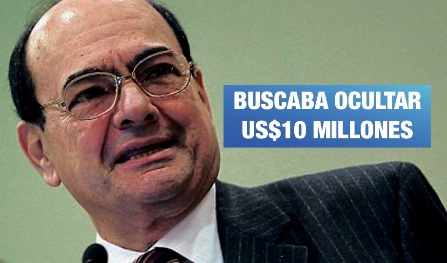 Un alto funcionario de García buscaba ocultar US$10 millones