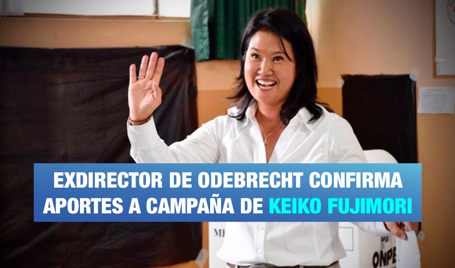 Confirman aportes a campaña de Keiko Fujimori del 2011