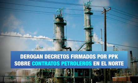 Derogan contratos petroleros en el norte del Perú
