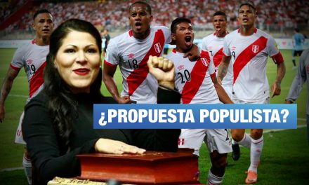 Congresista Yesenia Ponce propone declarar día del fútbol peruano