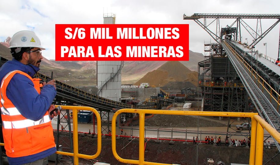 Seis mil millones de devoluciones mineras, por Pedro Francke