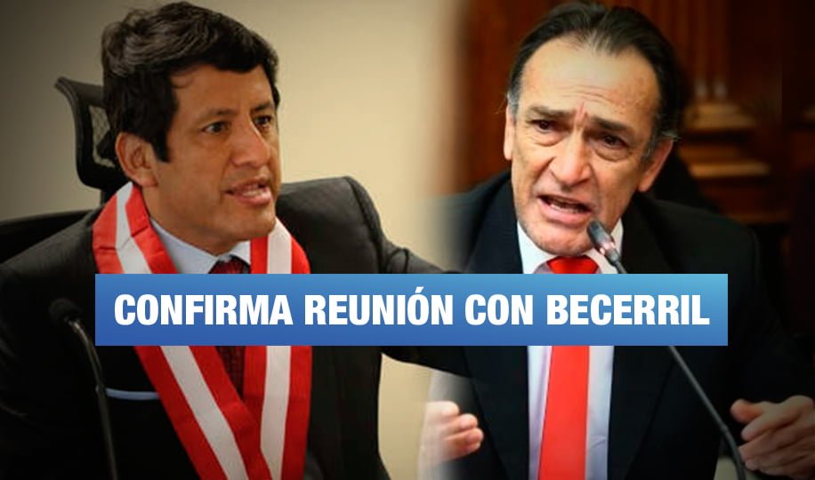 Audio confirma reunión entre Becerril y Guido Aguila para discutir presidencia del CNM