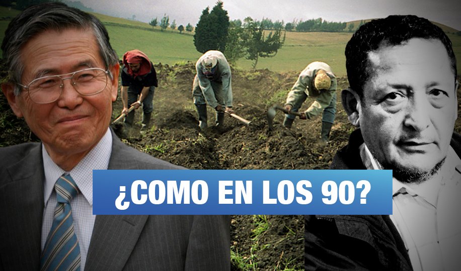 “Con ‘Mi Agro’ corremos el riesgo de volver a la época de Fujimori”