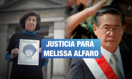 Fiscalía pide incluir a Fujimori entre acusados por caso Melissa Alfaro