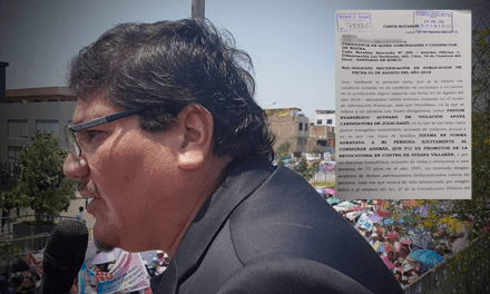 Pastor evangélico Linares solicita rectificación