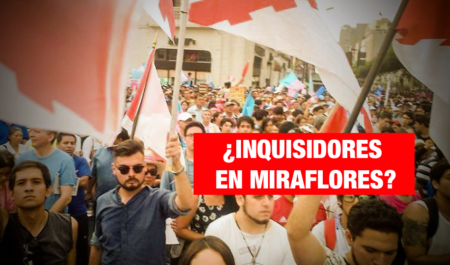 Los “hijos” de la Santa Inquisición tienen un candidato a regidor en Miraflores