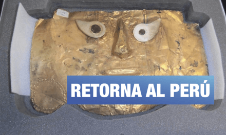 Perú recupera la Máscara de Sicán después de casi 20 años de proceso judicial