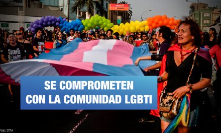 Tres candidatos a la alcaldía firman compromiso con la comunidad LGBTI de Lima