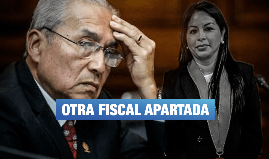 Chávarry removió a fiscal que investiga a ‘Los Cuellos Blancos del Puerto’