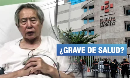 Alberto Fujimori lleva 96 días internado en una clínica