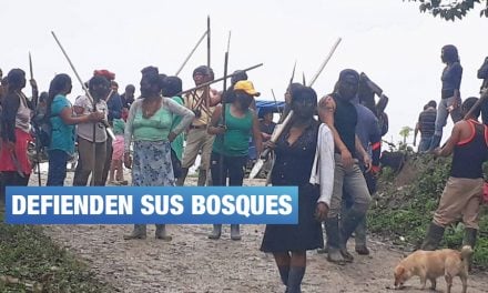 San Martín: comunidad awajún de Shimpiyacu protesta contra invasores