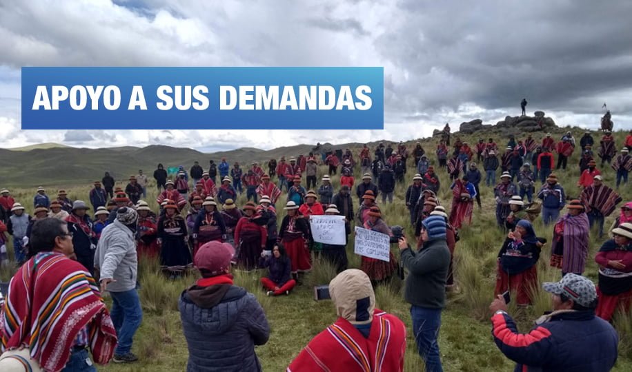 Lima se suma a la protesta contra Las Bambas