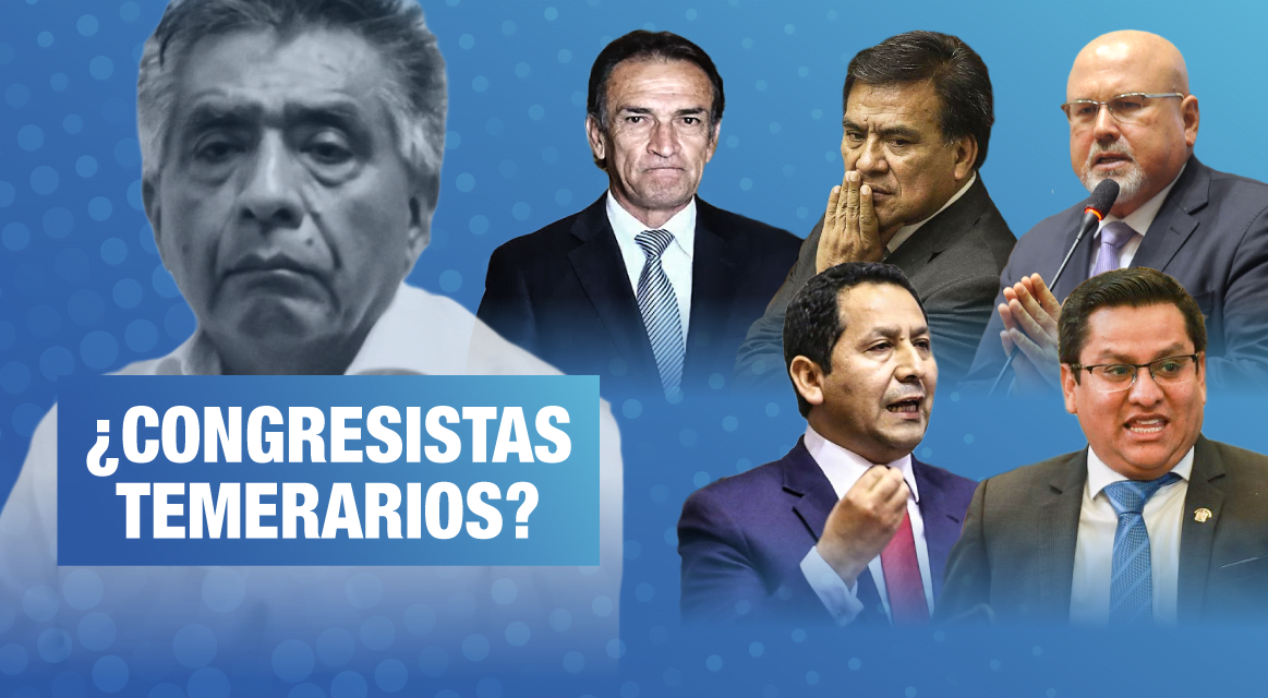 [GRÁFICA] Los cinco congresistas acusados por corrupción en Chiclayo