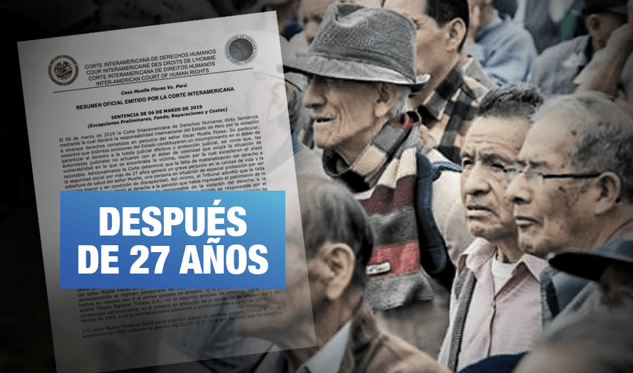 Corte IDH sancionó al Perú por no pagar pensión a un adulto mayor