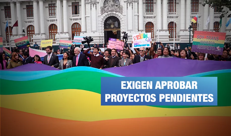 ¡Histórico!: Colectivo LGBTI presenta «Marcha del Orgullo» en el Congreso