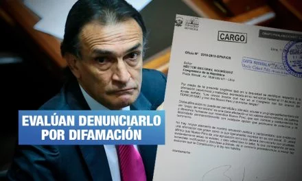 Nuevo Perú envió carta notarial a Becerril por vincularlos con terrorismo