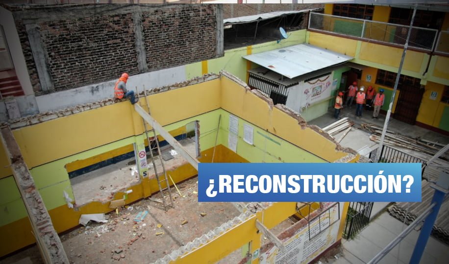 Ningún colegio afectado por fenómeno El Niño en Piura ha iniciado obras