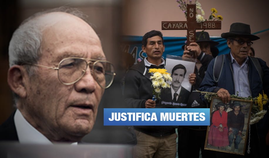 Cayara: Exgeneral Valdivia desconoce responsabilidad en masacre de 1988