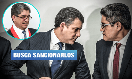 Magistrado del TC presenta queja contra fiscales Vela y Domingo Pérez