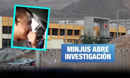 Presos realizan videollamadas fuera de penal de máxima seguridad en Ancón
