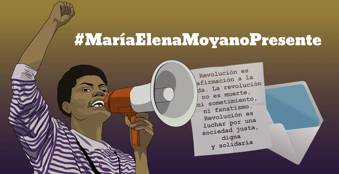 [GRÁFICA]: Tres frases de María Elena Moyano