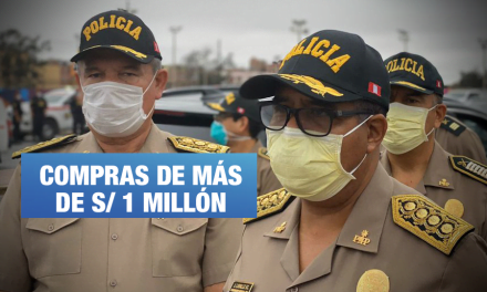 Policía Nacional adquirió mascarillas y gel sin registro sanitario