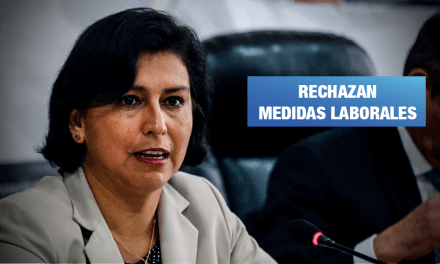 Sindicatos exigen la renuncia de la ministra de Trabajo Sylvia Cáceres