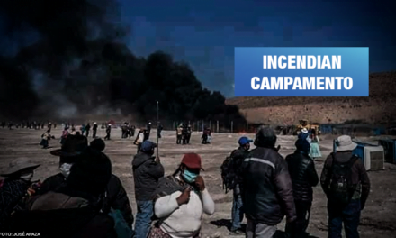 Aimaras protestan para detener proyecto hídrico entre Puno y Tacna