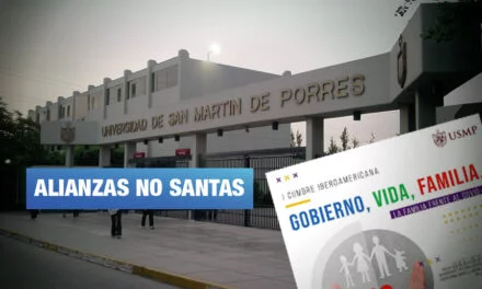 Universidad San Martín promociona evento de opositores al enfoque de género en educación
