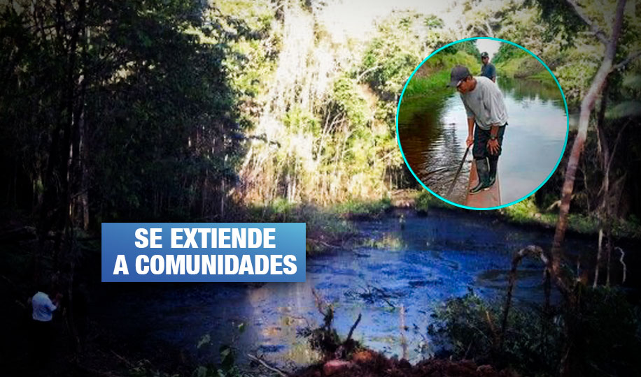 Alertan sobre nuevo derrame de petróleo de Oleoducto Norperuano en Loreto