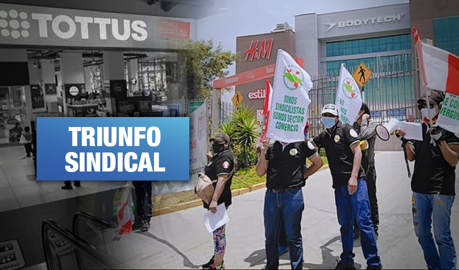 Trabajadores de Tottus logran justo aumento en plena pandemia, por Carlos Mejía