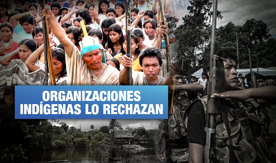 Congreso aprobó ley para militarizar territorios indígenas y comunidades campesinas