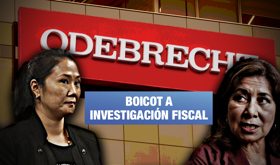 Martha Chávez buscaría que Odebrecht deje de confesar cómo Keiko recibió dinero ilícito
