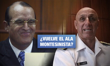 Exmarino denunciado por proteger a operador de Montesinos encabezaría Comisión de Inteligencia