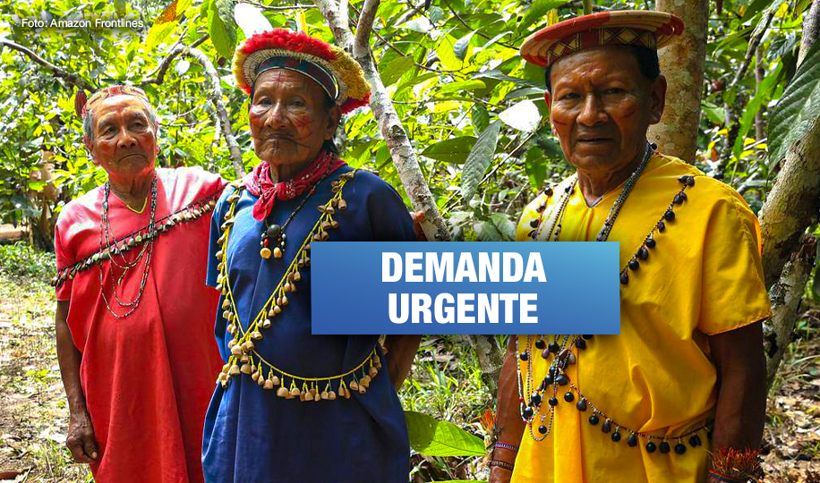 Comunidad Secoya exige que Gobierno reconozca su derecho a la propiedad sobre territorios ancestrales