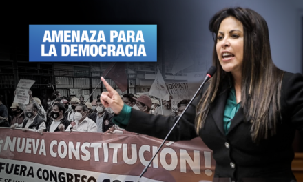 Patricia Chirinos pretende que ciudadanos no impulsen cambios en la Constitución