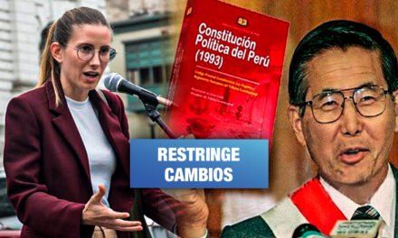 Congresista Tudela promueve recolección de firmas para mantener Constitución fujimorista de 1993
