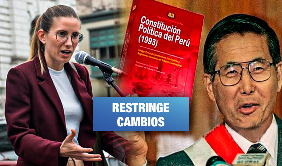 Congresista Tudela promueve recolección de firmas para mantener Constitución fujimorista de 1993