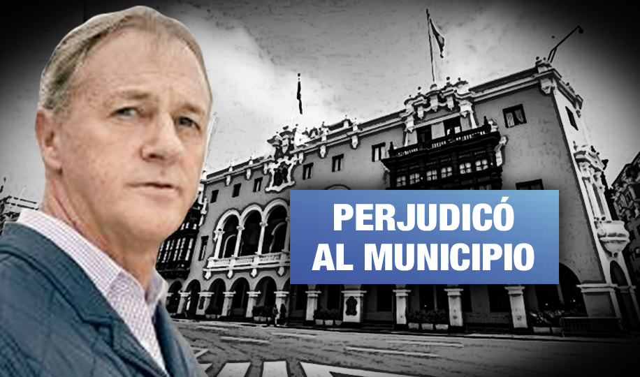 Gestión de Muñoz generó pérdidas de más de S/ 26 mil a la Municipalidad de Lima