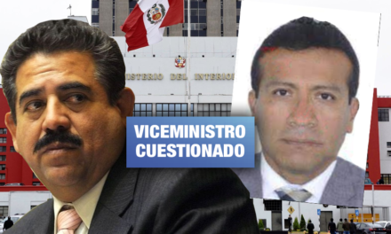Rechazan elección de exsecretario de Manuel Merino como Viceministro del Mininter