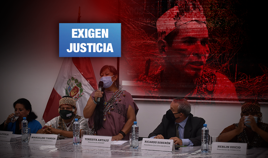 Líderes indígenas exigen que muerte de defensor ambiental Arbildo Meléndez no quede impune