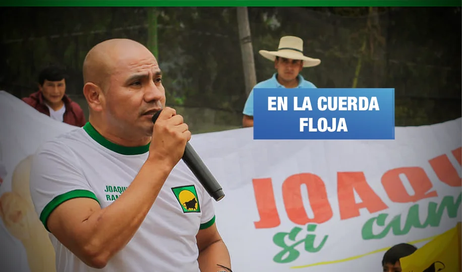 Candidatura de Joaquín Ramírez en Cajamarca podría caerse dos meses antes de elecciones