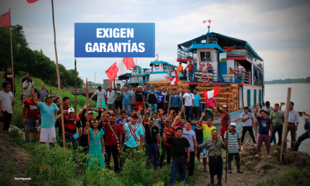 Líderes indígenas reciben amenazas de muerte tras bloqueo del río Marañón por incumplimientos del Estado
