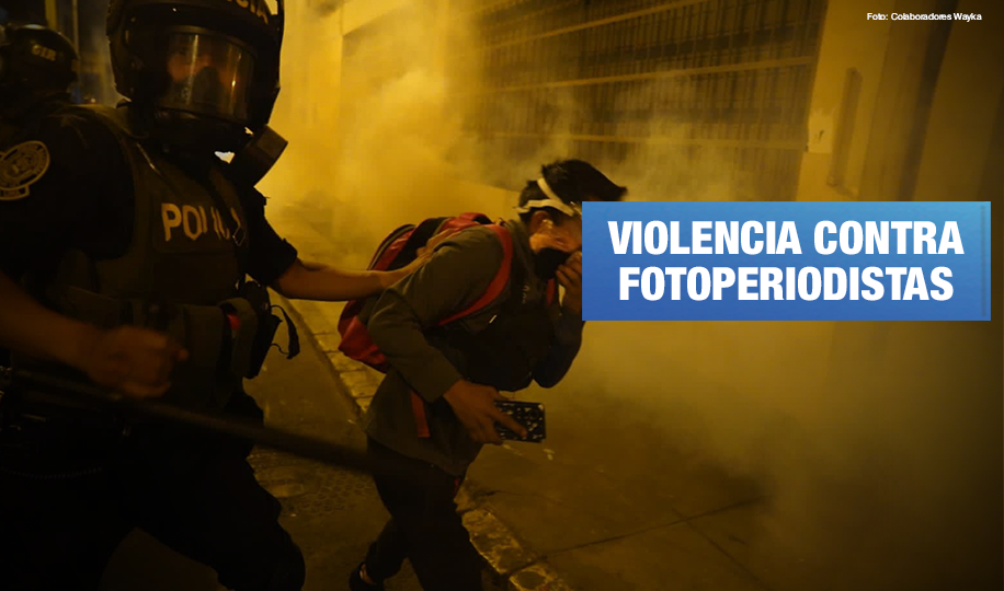 Fotógrafos denuncian golpes, insultos y seguimiento de policías en las protestas
