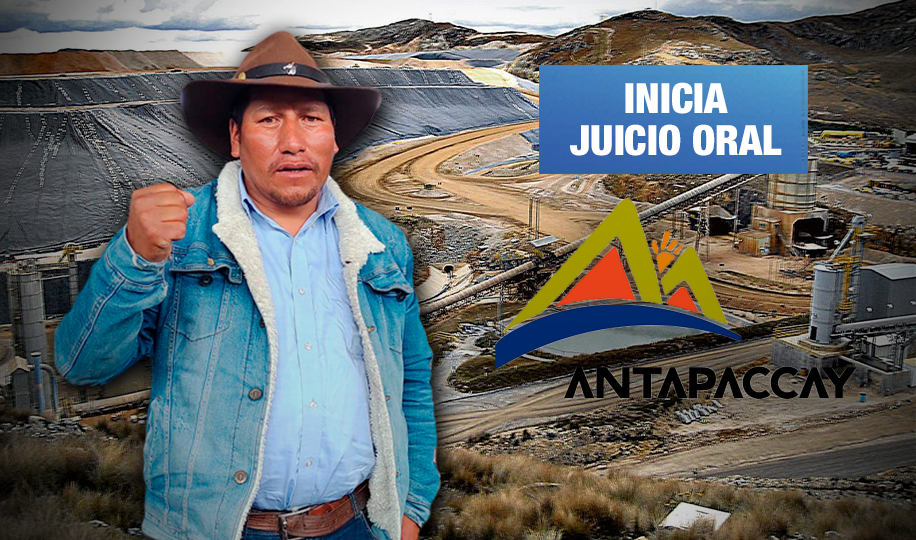 Defensor ambiental es demandado por minera Antapaccay