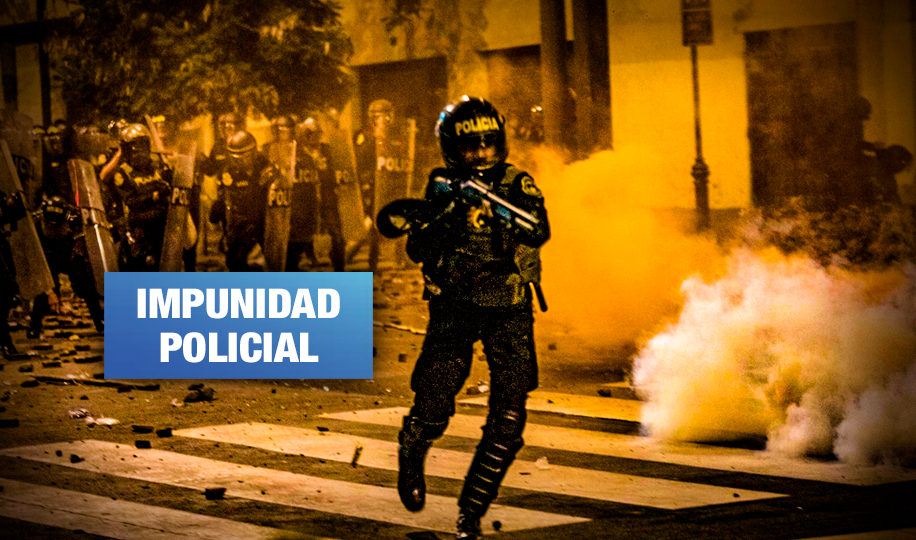 Crónica de represión: Tanques, detenciones y lacrimógenas al cuerpo en las calles de Lima