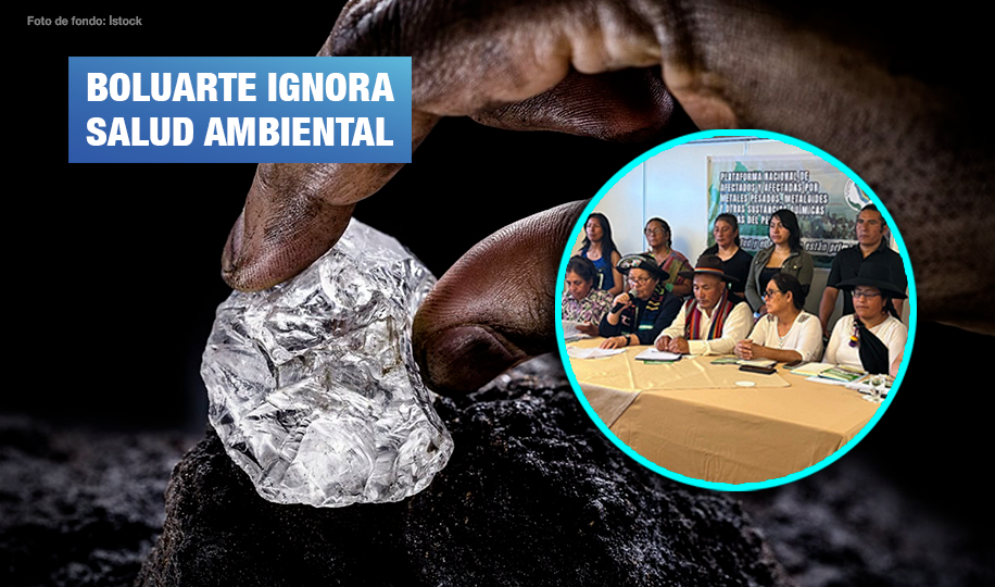 “Mientras que no haya aceptación del pueblo de Puno, el litio no sale”, Plataforma Nacional de Afectados por Metales Tóxicos.