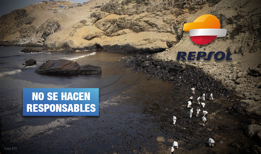 Tras 16 meses del derrame de petróleo, Repsol no ha presentado acciones concretas para la remediación